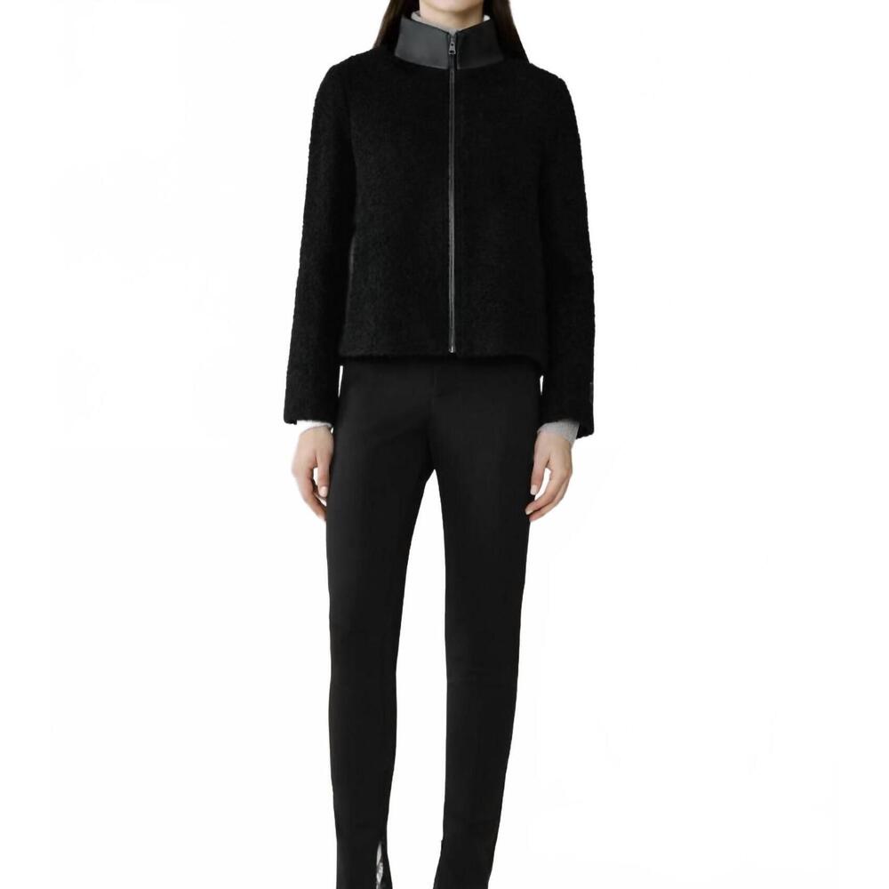 NEW SOIA&KYO ladies wool jacket in black